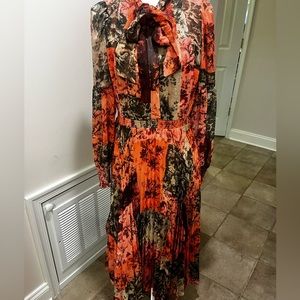Rachel Parcell patterned midi dress